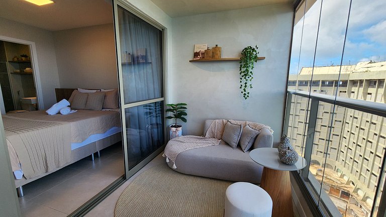Precioso apartamento de un dormitorio en Ondina - Beach Clas