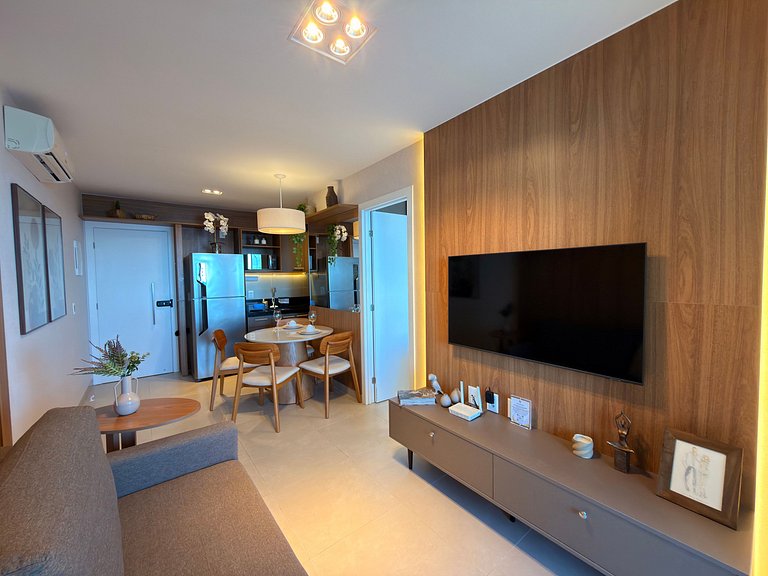 Beautiful one-bedroom apartment in Ondina - Beach Class