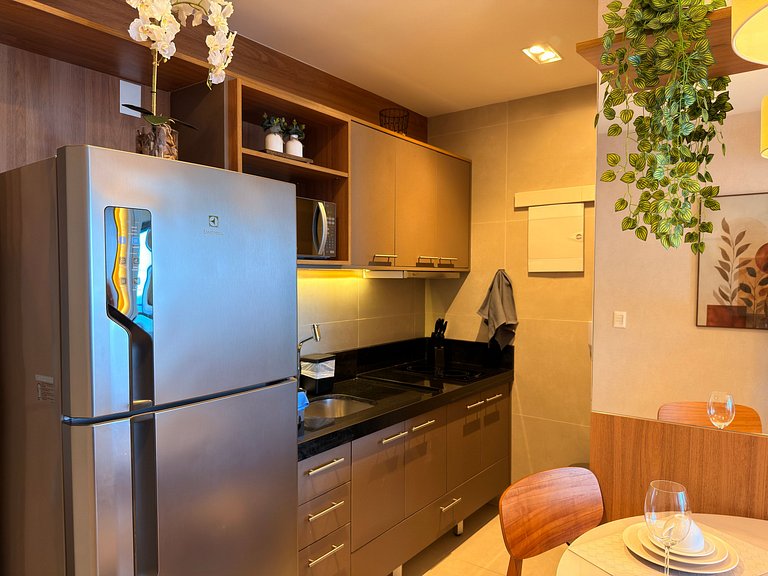 Beautiful one-bedroom apartment in Ondina - Beach Class
