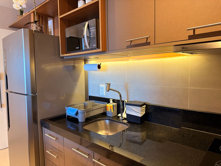 Beautiful one-bedroom apartment in Ondina - Beach Class